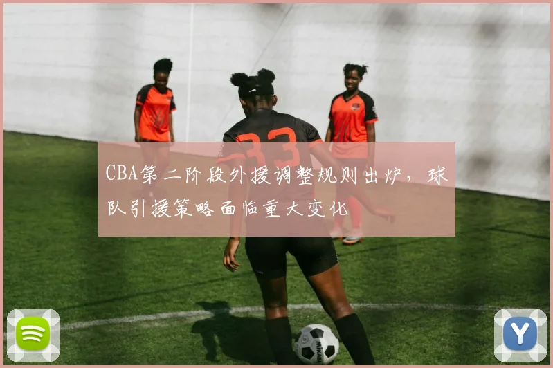 CBA第二阶段外援调整规则出炉，球队引援策略面临重大变化